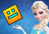 Elsa Frozen Geometry Dash