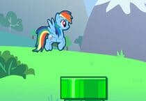 Flappy Rainbow Pony