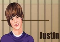 Habillage de Justin Bieber