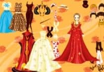 Habillage de la Reine Amidala Habillage de la Reine Amidala