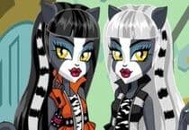 Habillage Monster High : Werecat Sisters