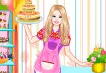 Habille Barbie En Pâtissière