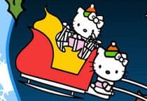 Hello Kitty Coloriage de Noël