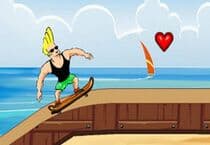 Johnny Bravo Skate de Plage