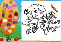 Livre de Coloriage de Dora