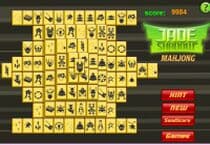 Mahjong En Noir Et Jaune