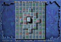 MahJongg 3D Deep Blue Abstrait