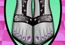 Monster High Foot Makeover