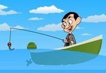 Mr Bean Fishing