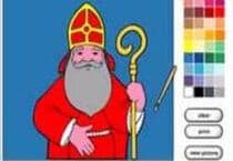 Peinture de Saint Nicolas