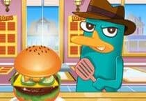 Perry Cuisine : Hamburger Américain