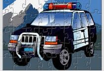 Police Car Jigsaw