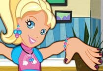 Polly Pocket Nail Makeover