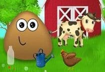 Pou at the Farm