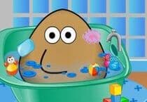 Pou Bathing