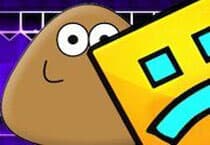 Pou Geometry Dash