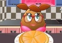 Pou Girl Pizza