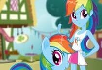 Rainbow Dash : Poney vs Humain