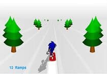 Sonic 3D Snowboarding