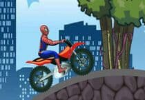 Spiderman et sa Super Moto