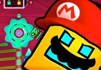 Super Mario Geometry Dash