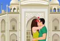 Tajmahal Kissing