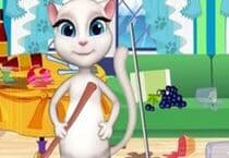 Talking Angela Nettoie sa Chambre