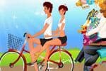 Bikecycling Couple Jeu