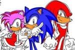 Coloriage Super Sonic Jeu