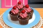 Cours de Cuisine de Sara : Cupcakes Chocolat Framboise Jeu