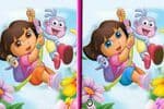 Dora 6 Differences Jeu