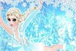 Elsa Ice Skating Dress-Up Jeu