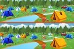 Les différences Camping Jeu
