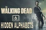 Lettres cachées The Walking Dead 6 Jeu