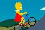 Lisa Simpson Fait du Vélo Jeu