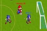 Mario contre Sonic Football Jeu