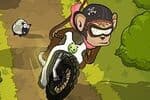 Monkey Motocross Island Jeu