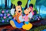 Puzzle Mickey et Minnie Jeu