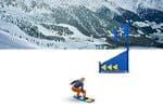 Snowboard Slalom Jeu