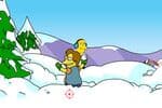 Springfield Snow Fight Jeu